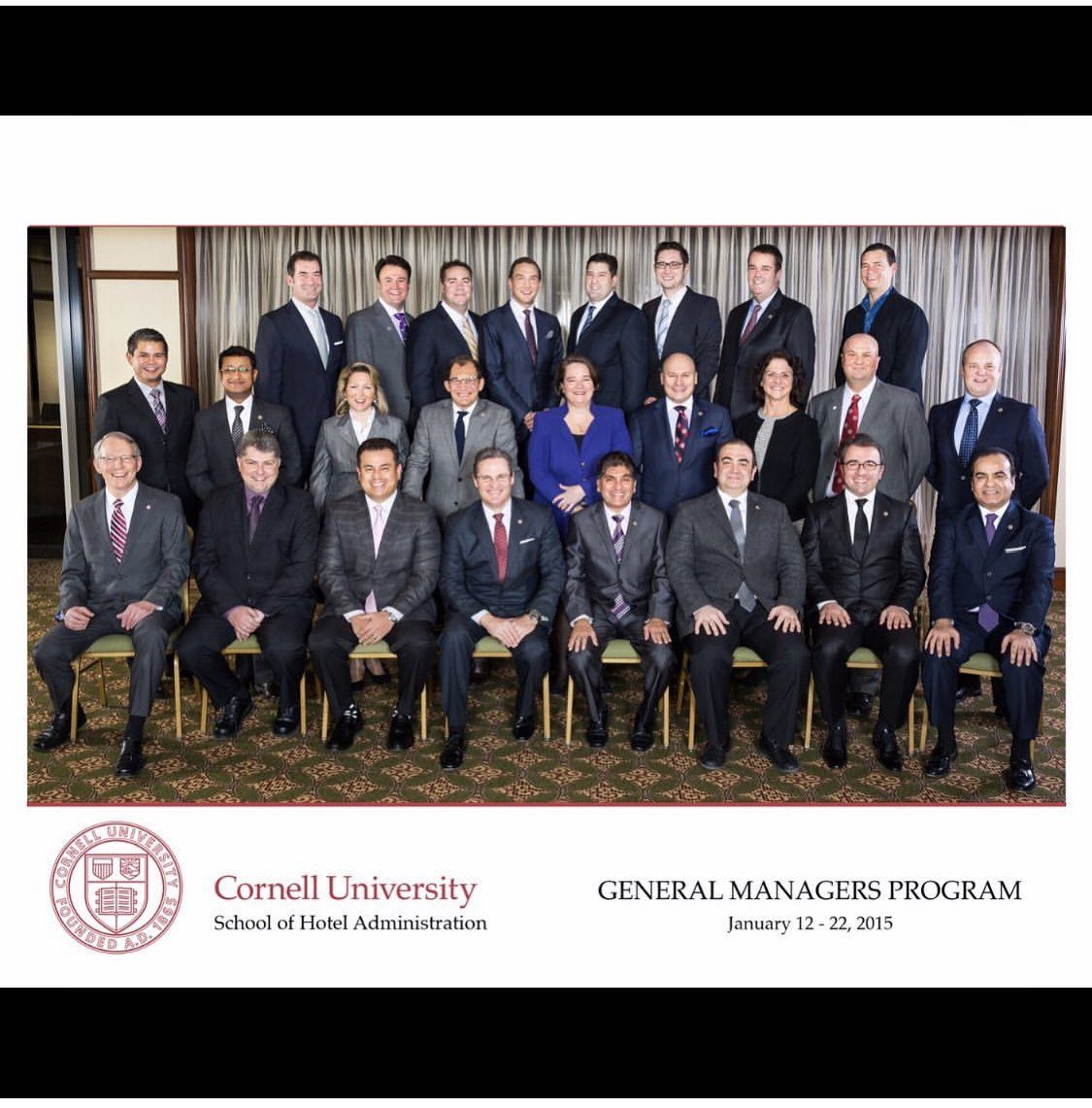 Cornell University General Managers Program — Class of January 2015