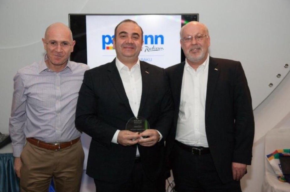 Best Hotel 2014 — Park Inn by Radisson Azerbaijan Baku, Regional GM Conference St. Petersburg